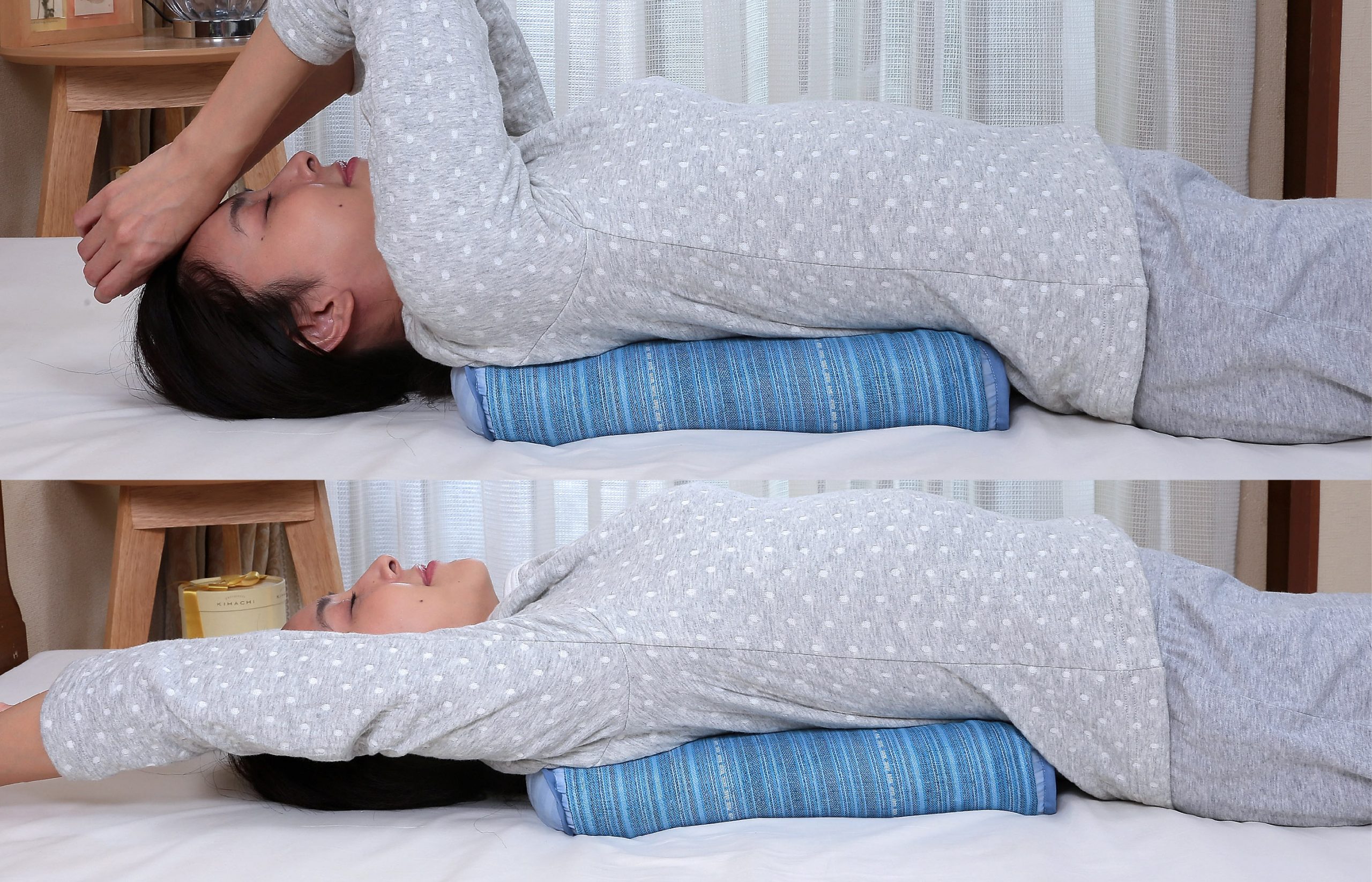 หมอนอเนกประสงค์ Mikawa multi pillow วางรองหลัง คลายอาการปวดเมื่อย