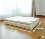 ขนาดที่นอนสุขภาพ แก้ปวดหลัง-kenko-mattress-พับ