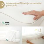 ปลอกหมอนผ้า Tencel สำหรับหมอน Wide Long Super King