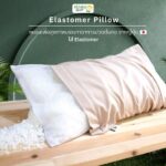 หมอนสุขภาพ ลดอาการปวดคอ บ่า ไหล่ รุ่น Elastomer ยืดหยุ่นคล้ายซิลิโคน