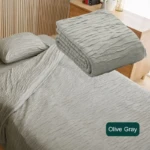 Tororon Melty Duvet Cover สี Olive Gray